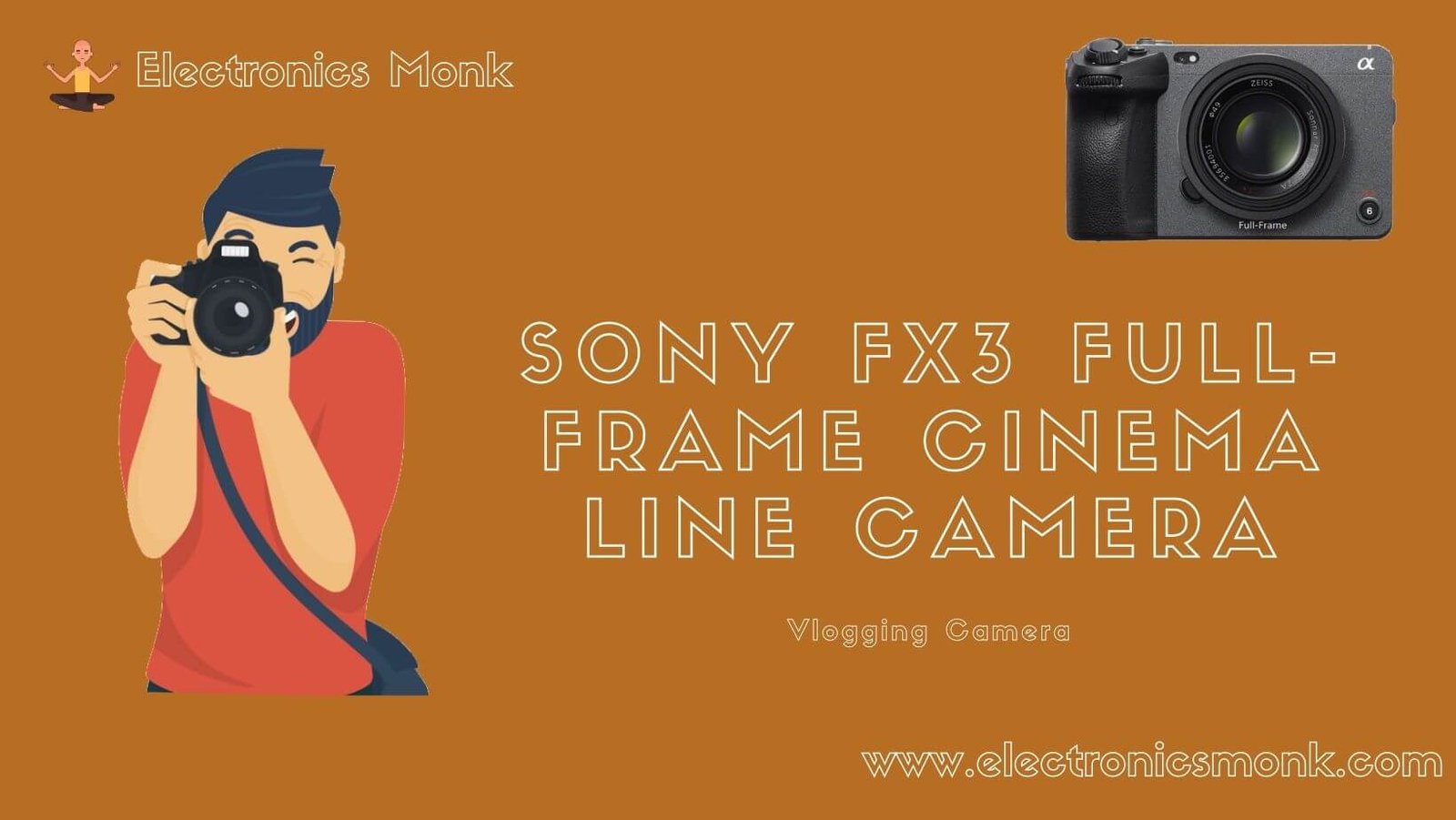 Sony FX3 Full-Frame Cinema line Camera