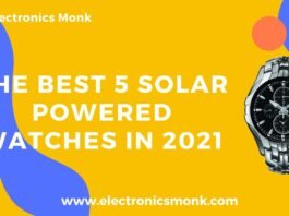 The Best 5 Solar Powered Watches in 2021