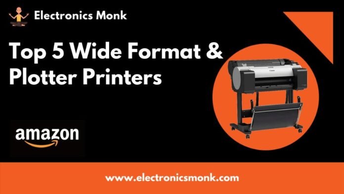 top 5 wide format & plotter printers on Amazon