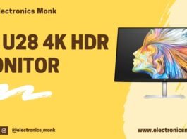 HP U28 4K HDR Monitor Review by Electronics Monk