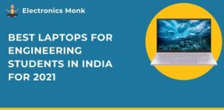 Best Laptops for Engineering Students in India For 2021