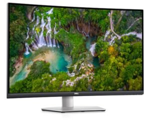 Dell 4K S3221QS Curved Monitor- Best 4k monitor for 2021