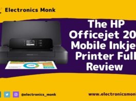 The HP OfficeJet 200 Mobile Inkjet Printer Full Review