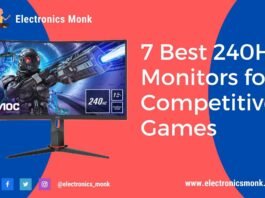 Best 240Hz Gaming Monitor for Competitive Games