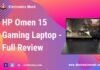 HP Omen 15 Gaming Laptop - Full Review
