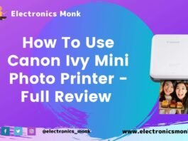 How to use Canon Ivy Mini Photo Printer - Full review