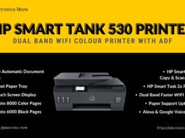 HP Smart Tank 530 All-in-One Inkjet Printer Review - Dual Band WiFi Color Printer with ADF