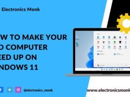 How To Make Your Old Computer Speed Up On Windows 11