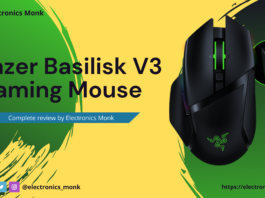 Razer Basilisk V3 Gaming Mouse | Review by Electronics Monk
