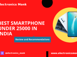Best Smartphone Under 25000 in India November 2021