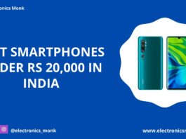 Best Smartphones Under Rs 20,000 in India