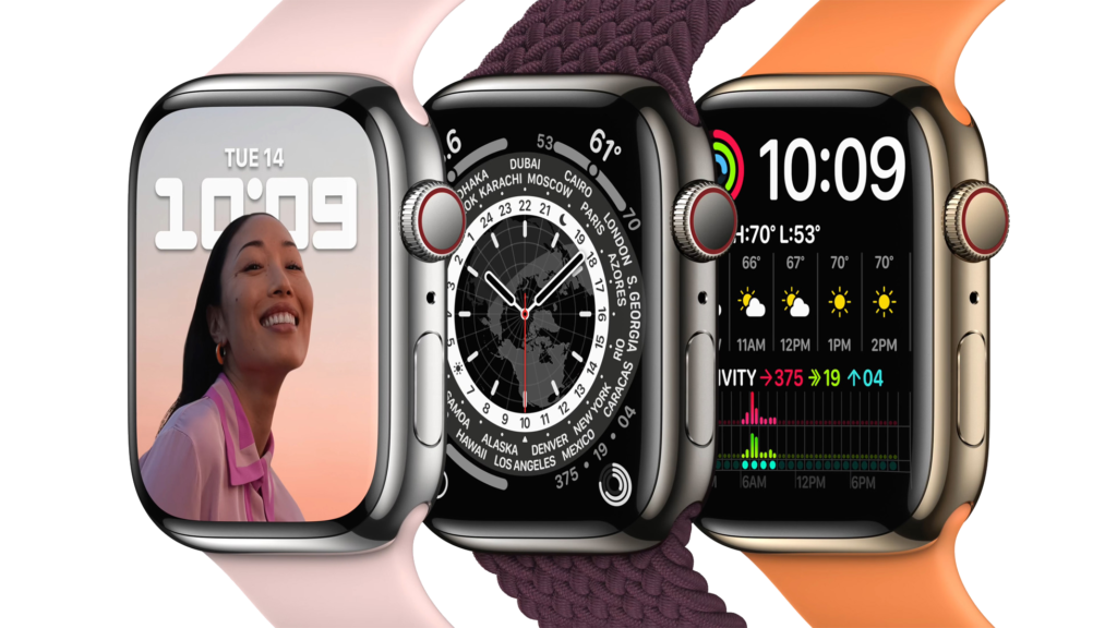 Display and Design of Apple Watch Series 7