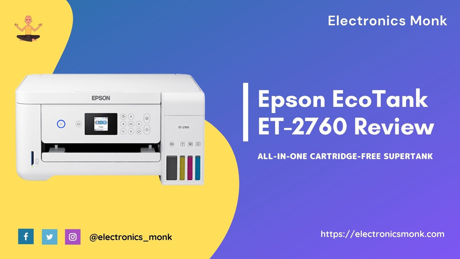 epson ecotank et 2760 review
