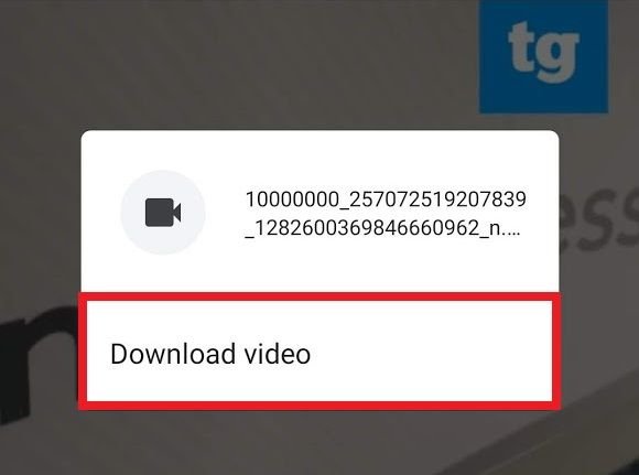 How to download videos from Facebook on mobile