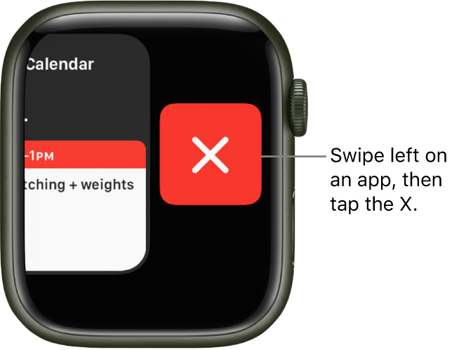 How to close apps on Apple Watch