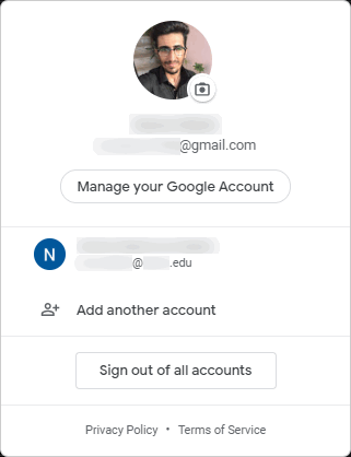 Use Multiple accounts