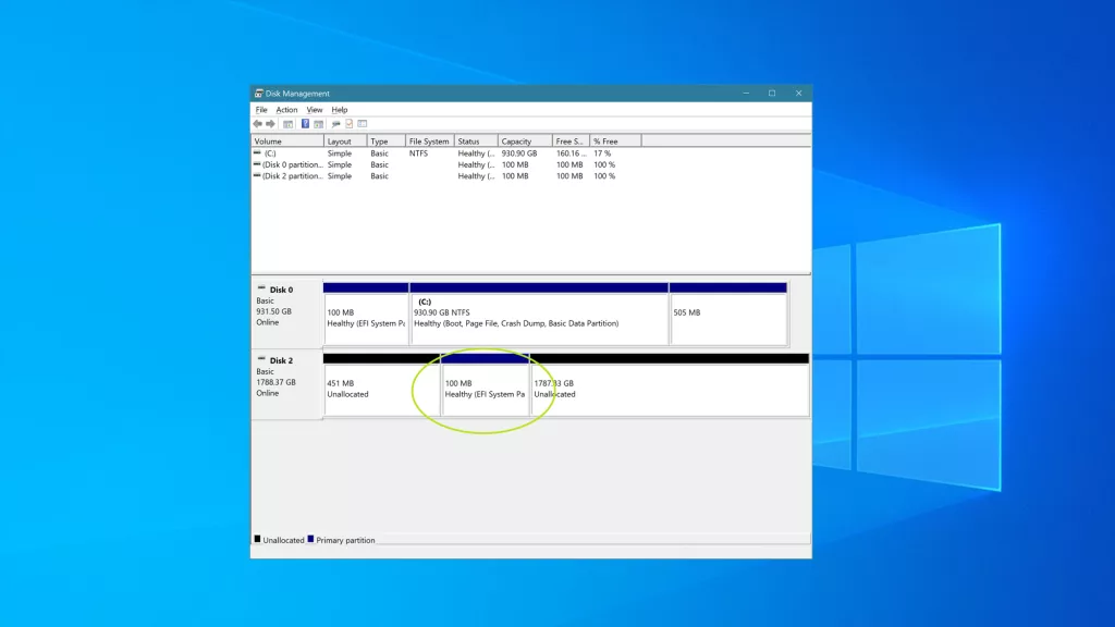 How to Delete the EFI System Partition in Windows 10 or 11