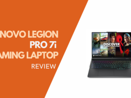 Lenovo Legion Pro 7i gaming laptop Review