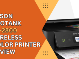 Epson EcoTank ET-2800 Wireless Color Printer Review