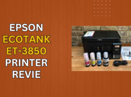 Epson EcoTank ET-3850 All-in-One SuperTank Inject Printer Review