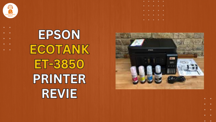 Epson EcoTank ET-3850 All-in-One SuperTank Inject Printer Review