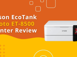 Epson EcoTank Photo ET-8500 Wireless Color Printer Review
