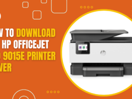 How to Download the HP OfficeJet Pro 9015e Printer Driver